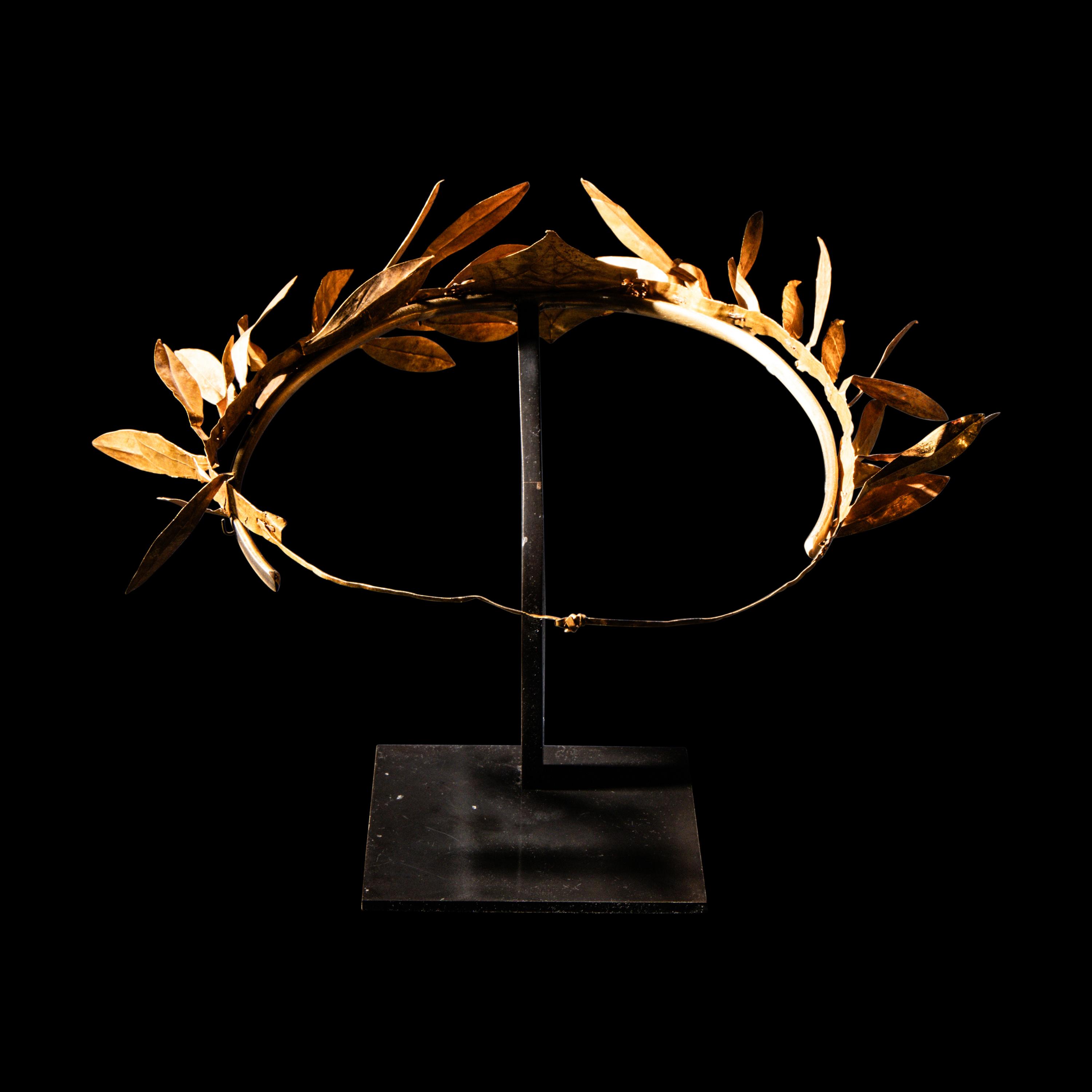 A Greek Gold Wreath