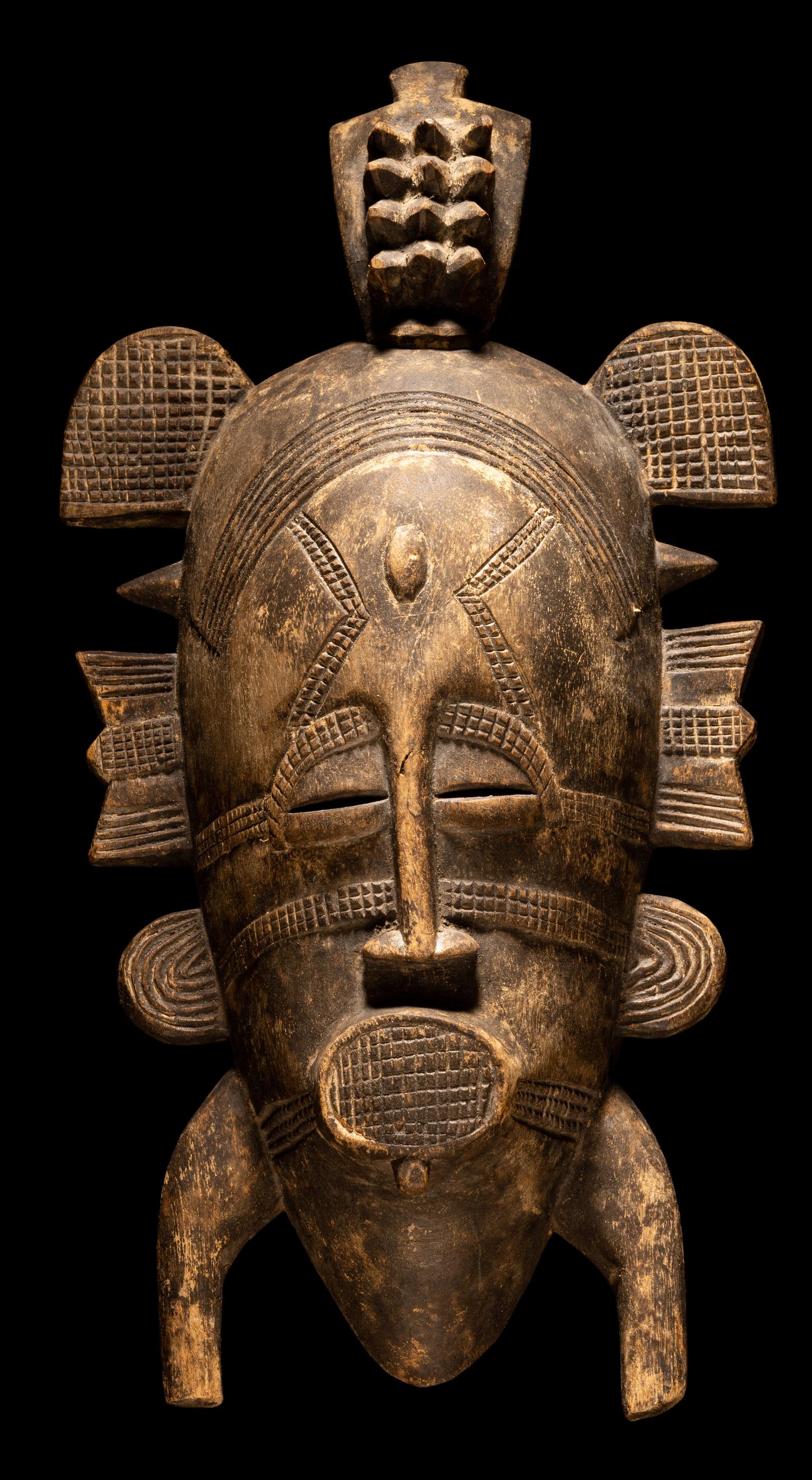 Three Senufo Wood Masks