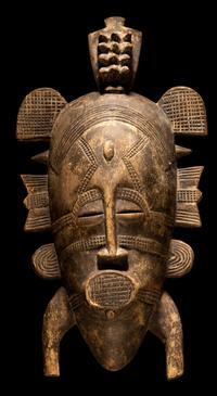 Three Senufo Wood Masks