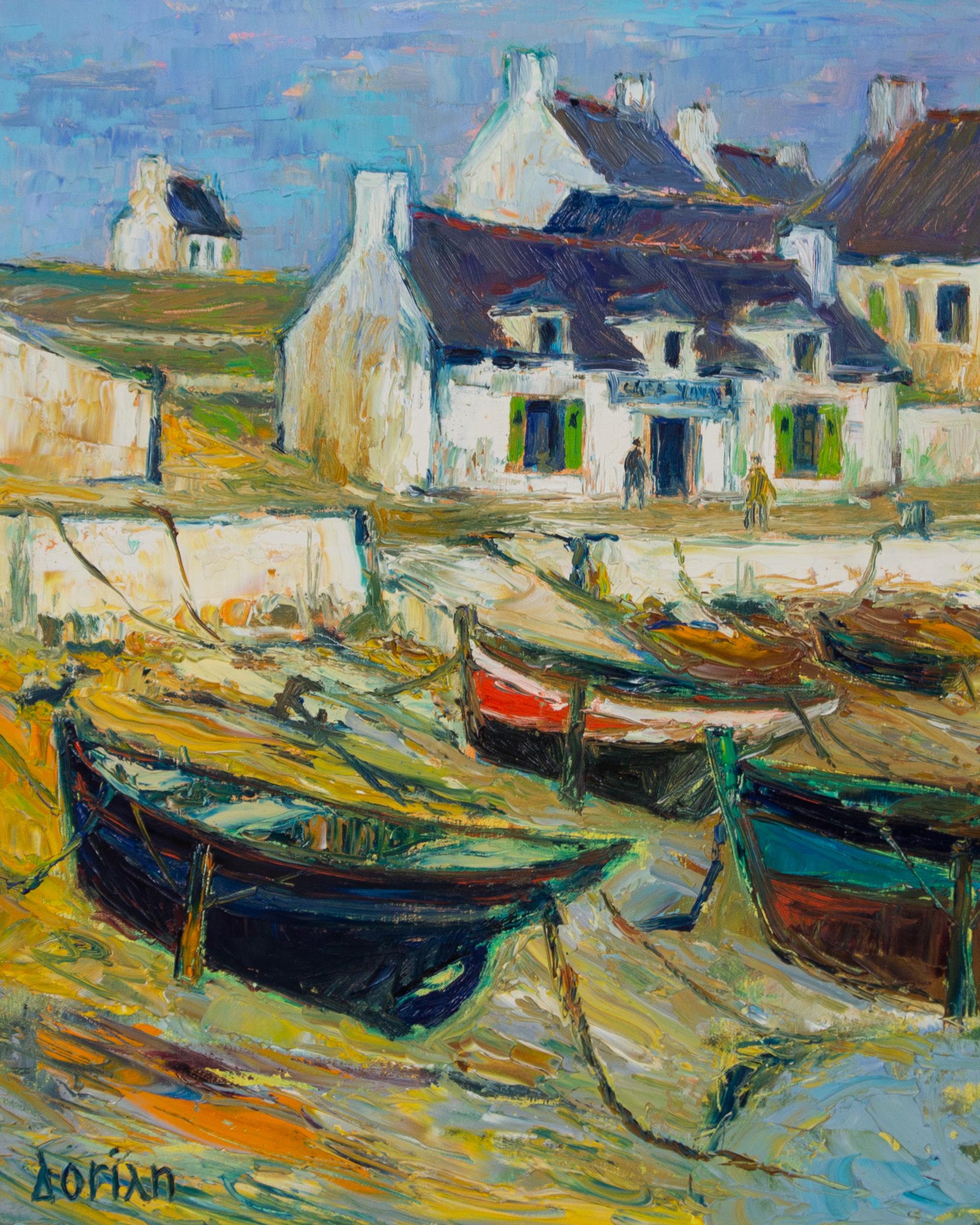 Pierre Dorian, (French, b. 1914), Blue Ship