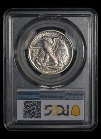 A 1937 Walking Liberty 50c Proof (PCGS PR65)