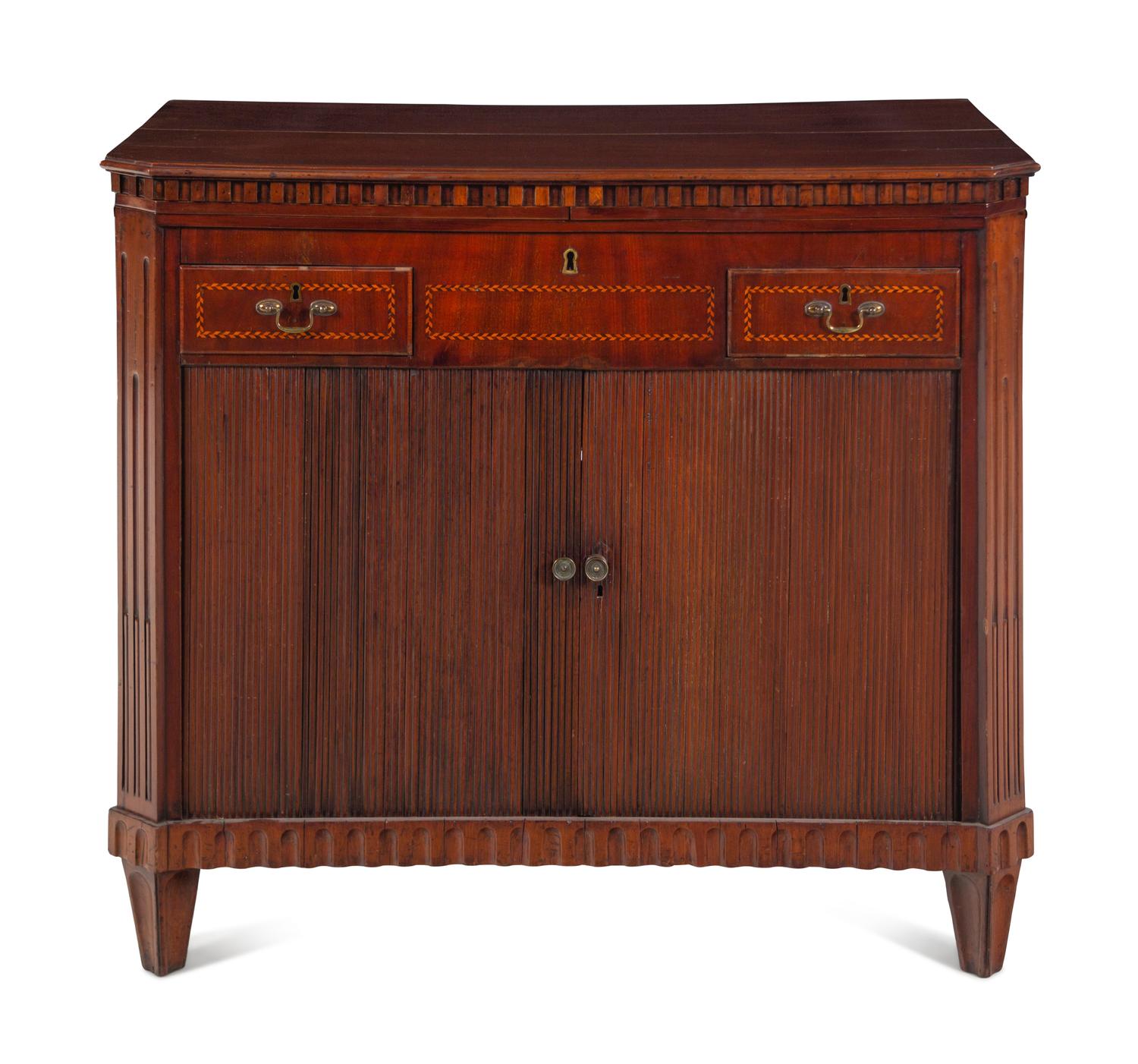 A George III Mahogany Metamorphic Washstand Cabinet