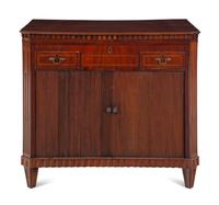 A George III Mahogany Metamorphic Washstand Cabinet