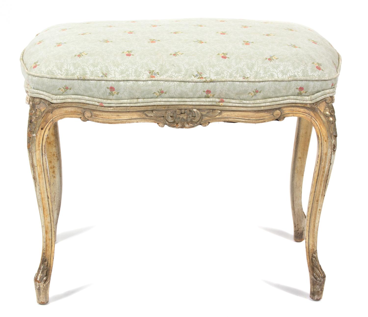 A Louis XV Style Painted Tabouret — 20TH CENTURY