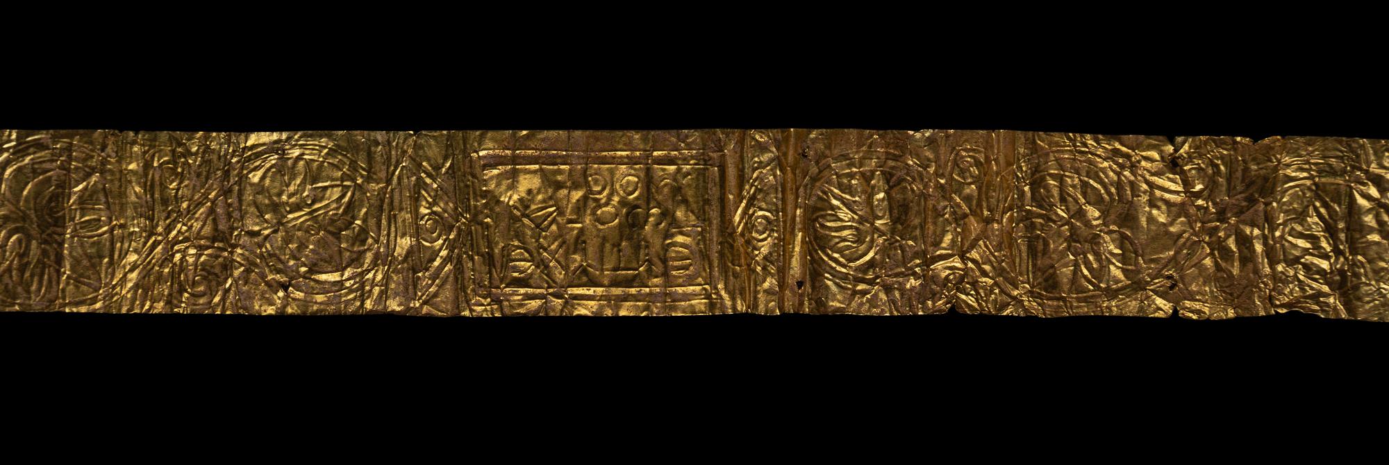 A Greek Gold Diadem with Inscription