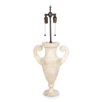 An Alabaster Table Lamp