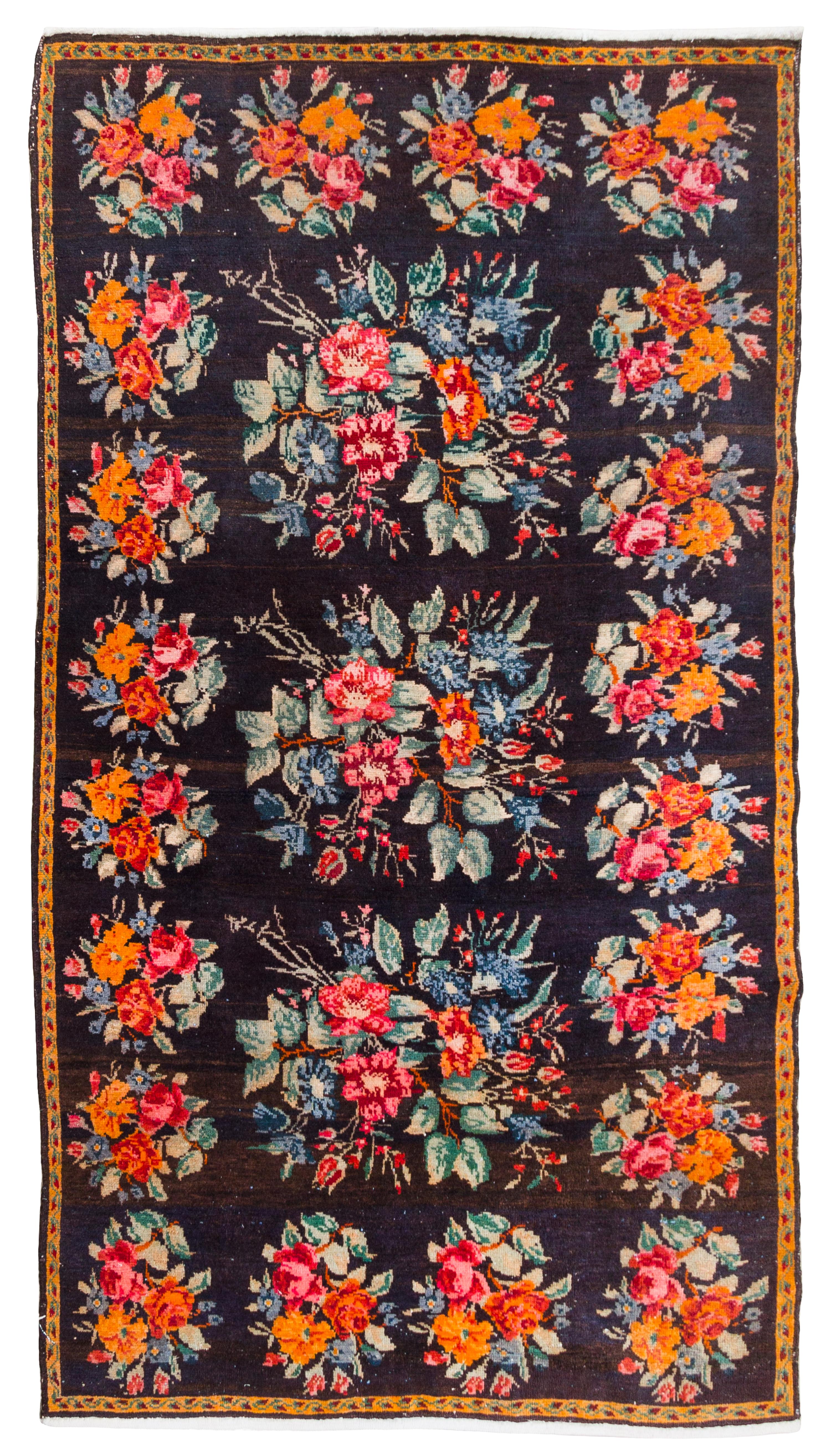 A Turkish Wool Rug 8 feet x 4 feet 7 inches. — MID-20TH CENTURY