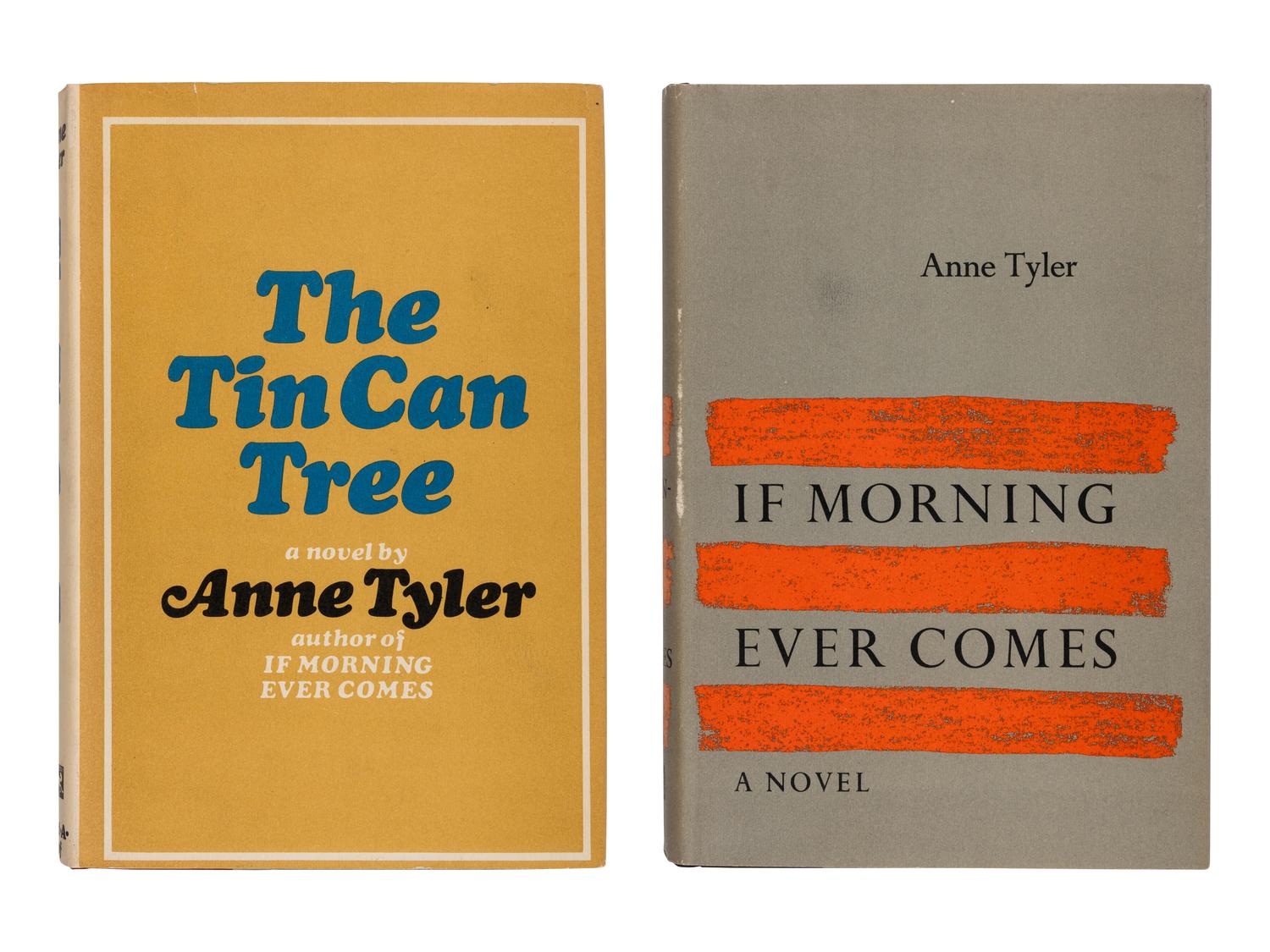 TYLER, Anne (b. 1941). If Morning Ever Comes . New York: Alfred A Knopf, 1964.