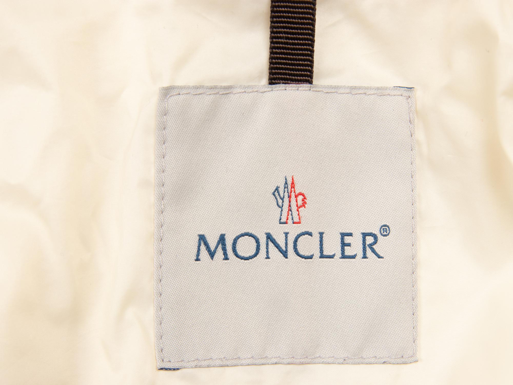 Moncler, Scallop-Edge Cream Puffer Jacket