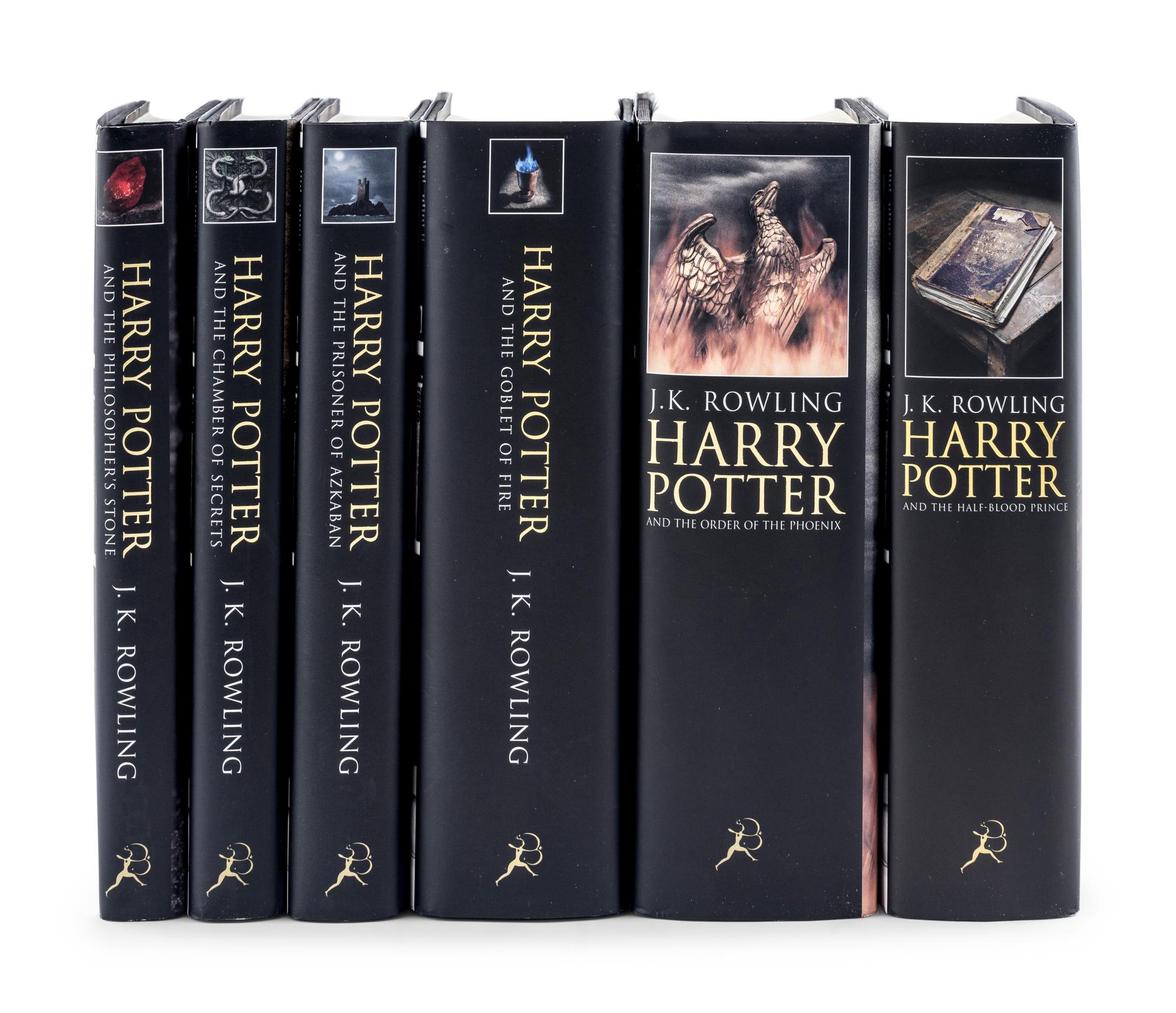 ROWLING, J.K. (b. 1965). [The Harry Potter Boxed Set] . London: Bloomsbury, 2005.