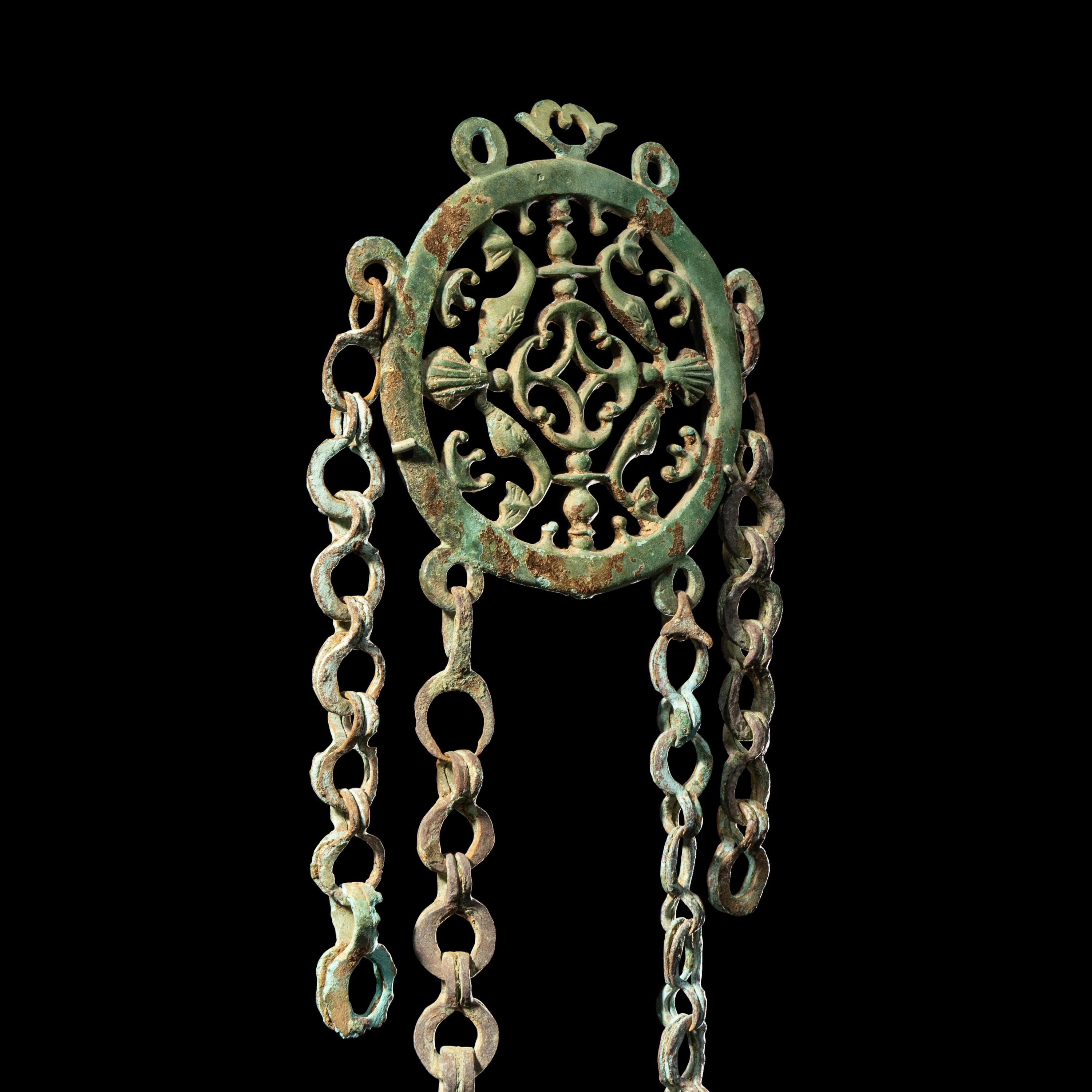 A Roman Bronze Horse Trapping