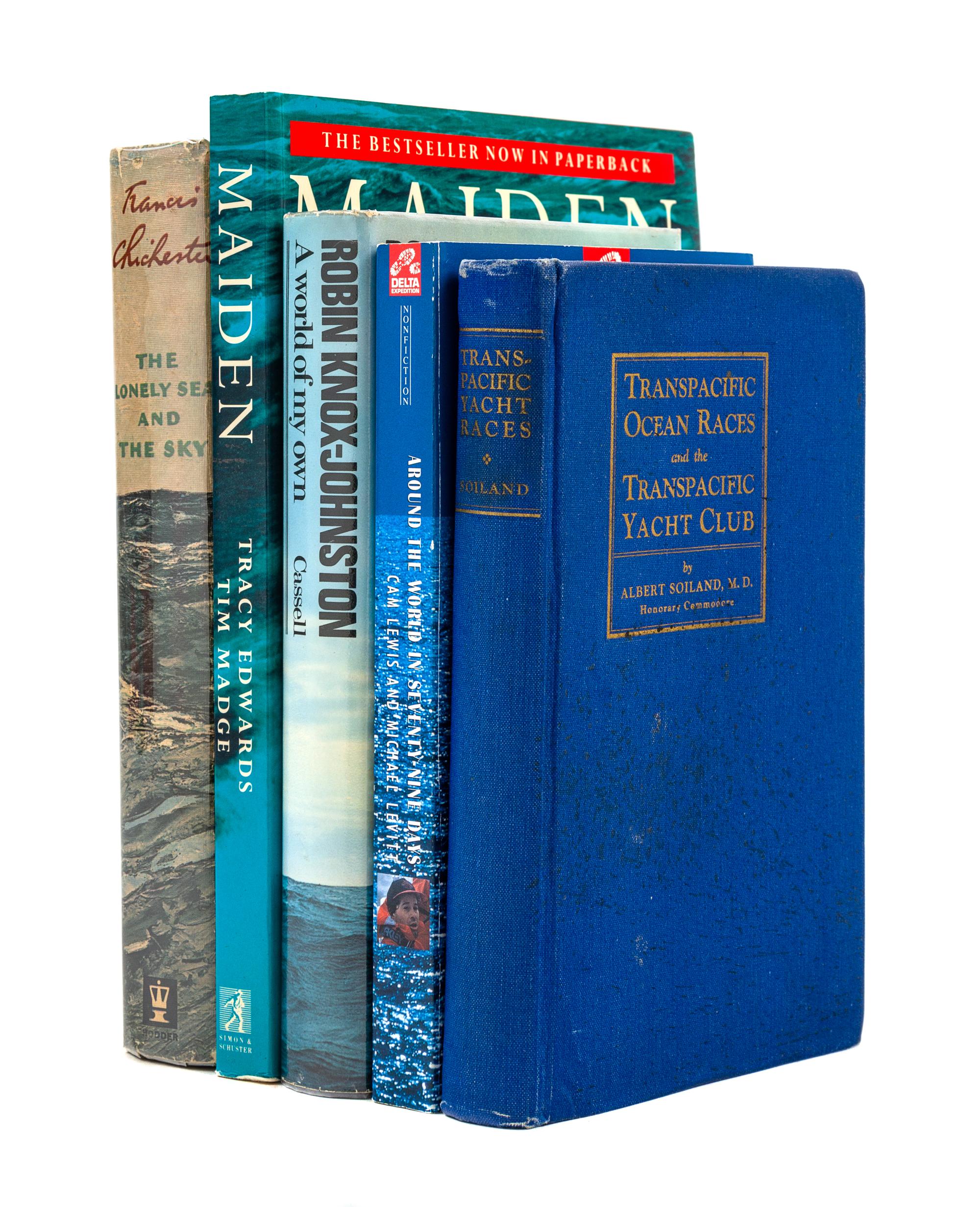[YACHTING - SIGNED OR INSCRIBED]. A group of 11 works, including: