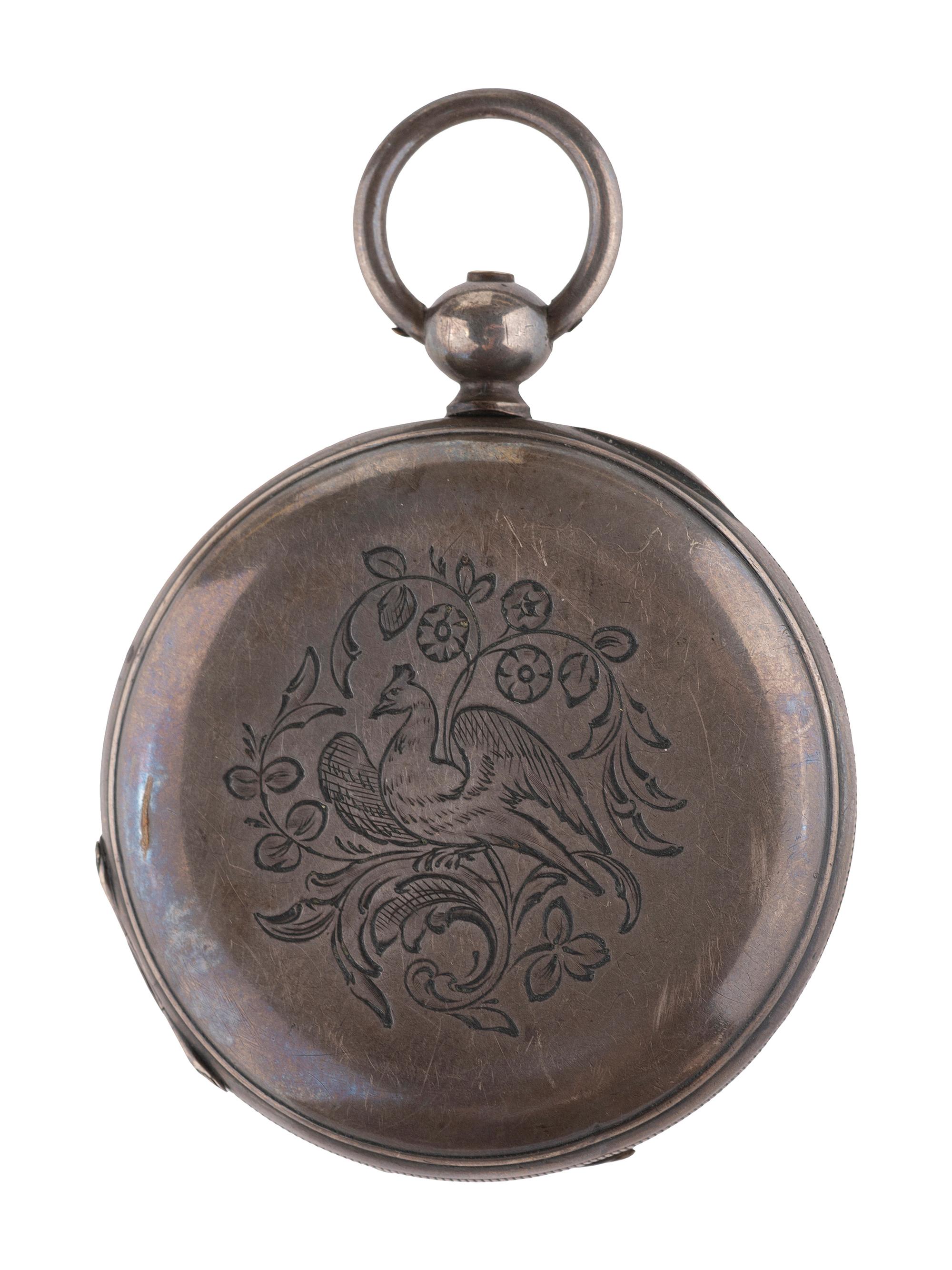 Civil War pocket watch featuring portrait of Ulysses S. Grant.