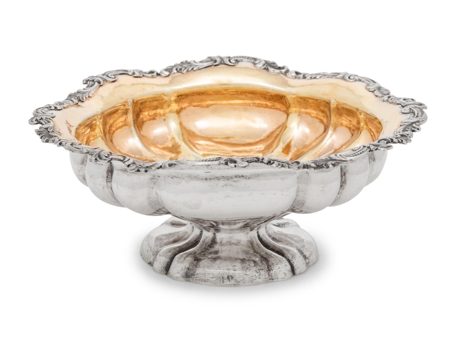 A Russian Silver Footed Bowl