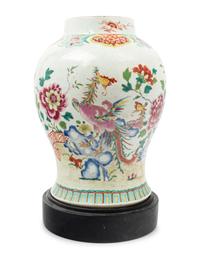 A Chinese Famille Rose Porcelain Jar