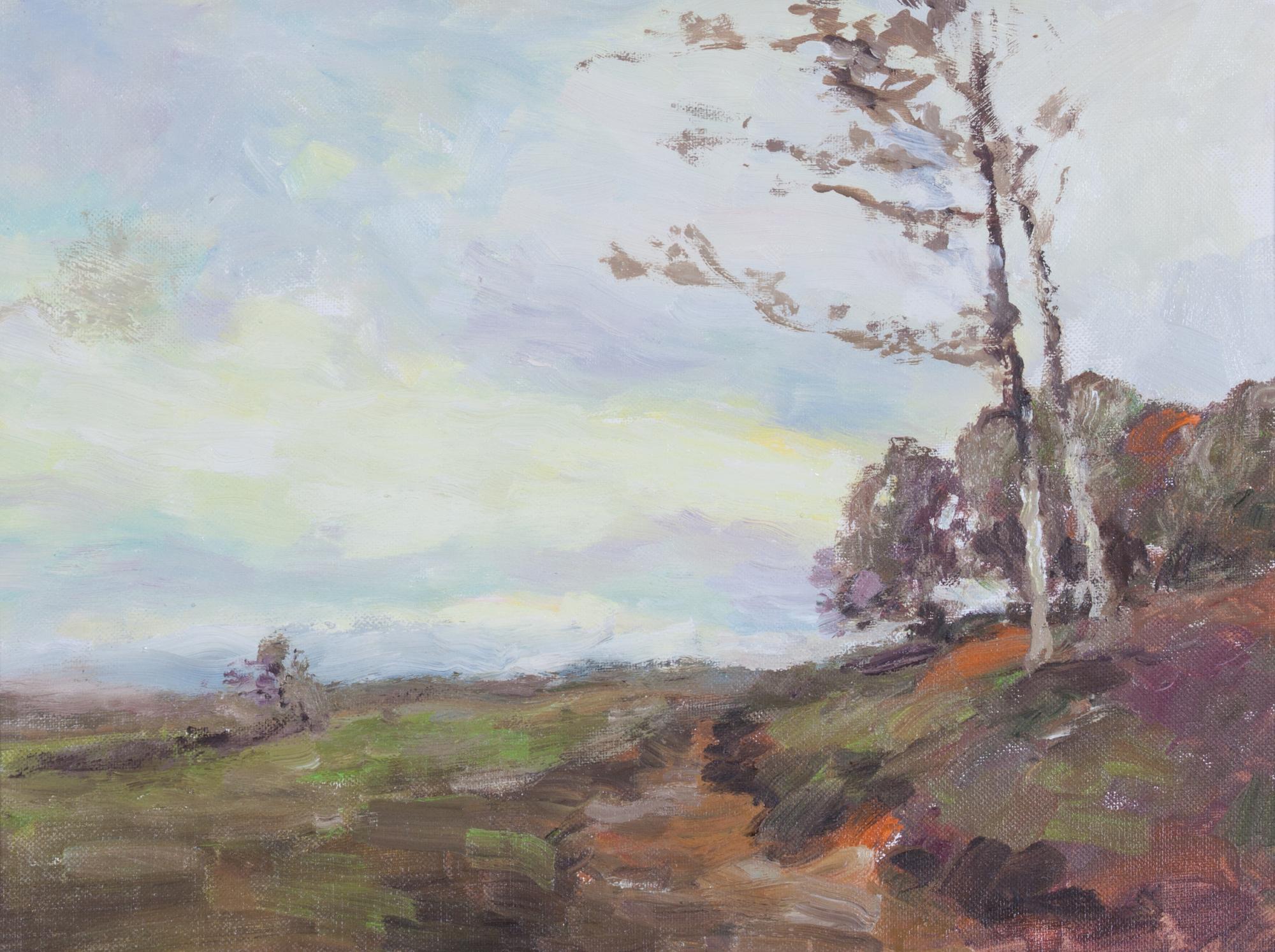 Olive Chaffee, (American, 1886-1980), Landscape, 1978