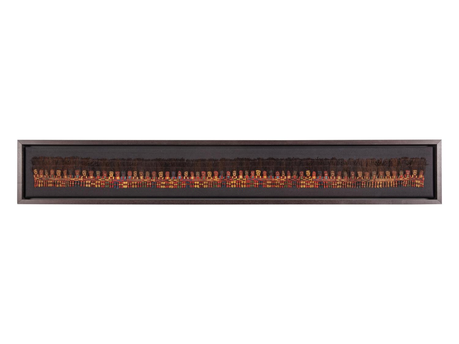 A Proto-Nazca Knitted Camelid Fringe Band