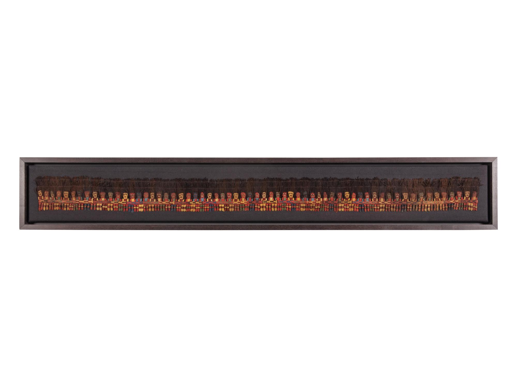 A Proto-Nazca Knitted Camelid Fringe Band