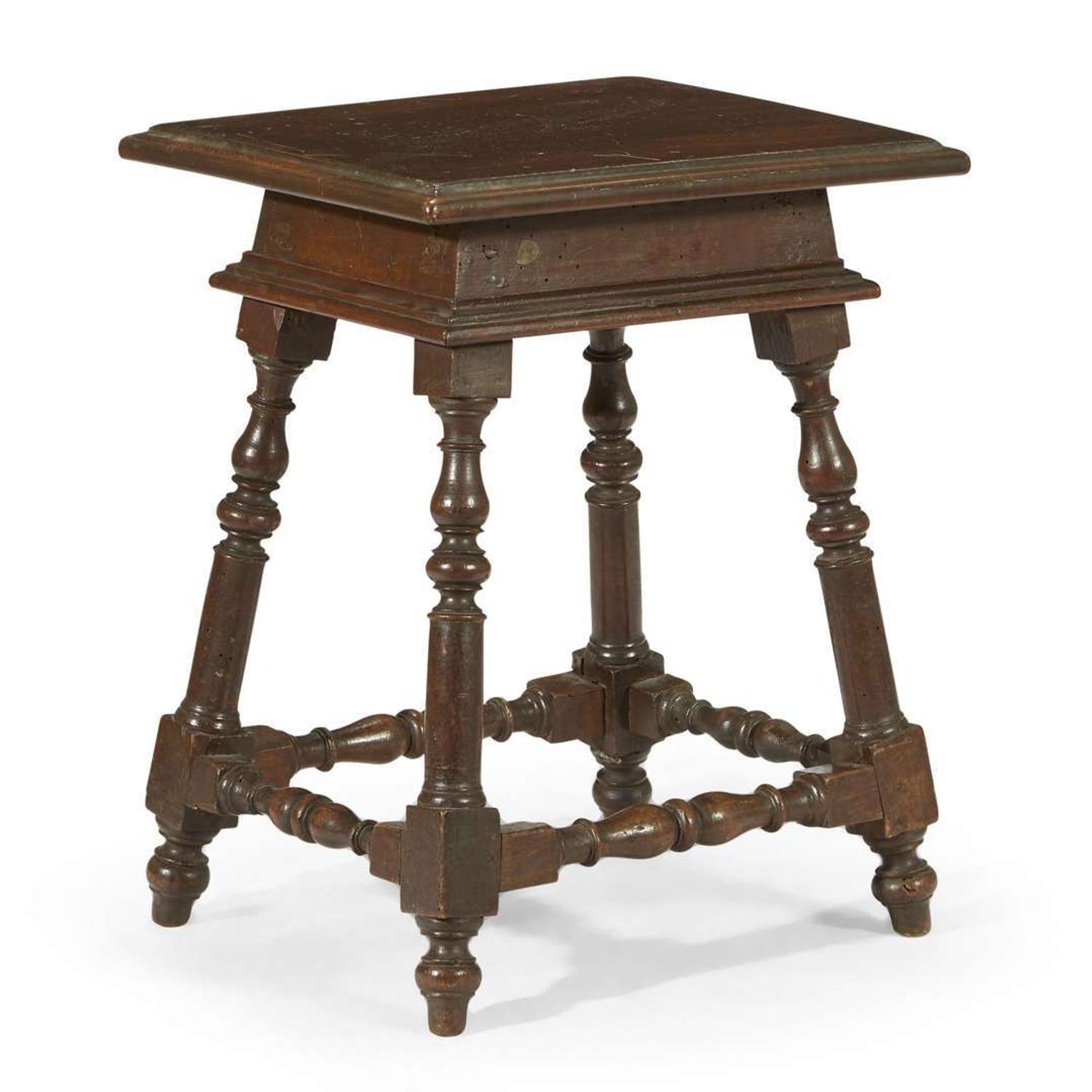 William & Mary walnut dressing table 18th century and later