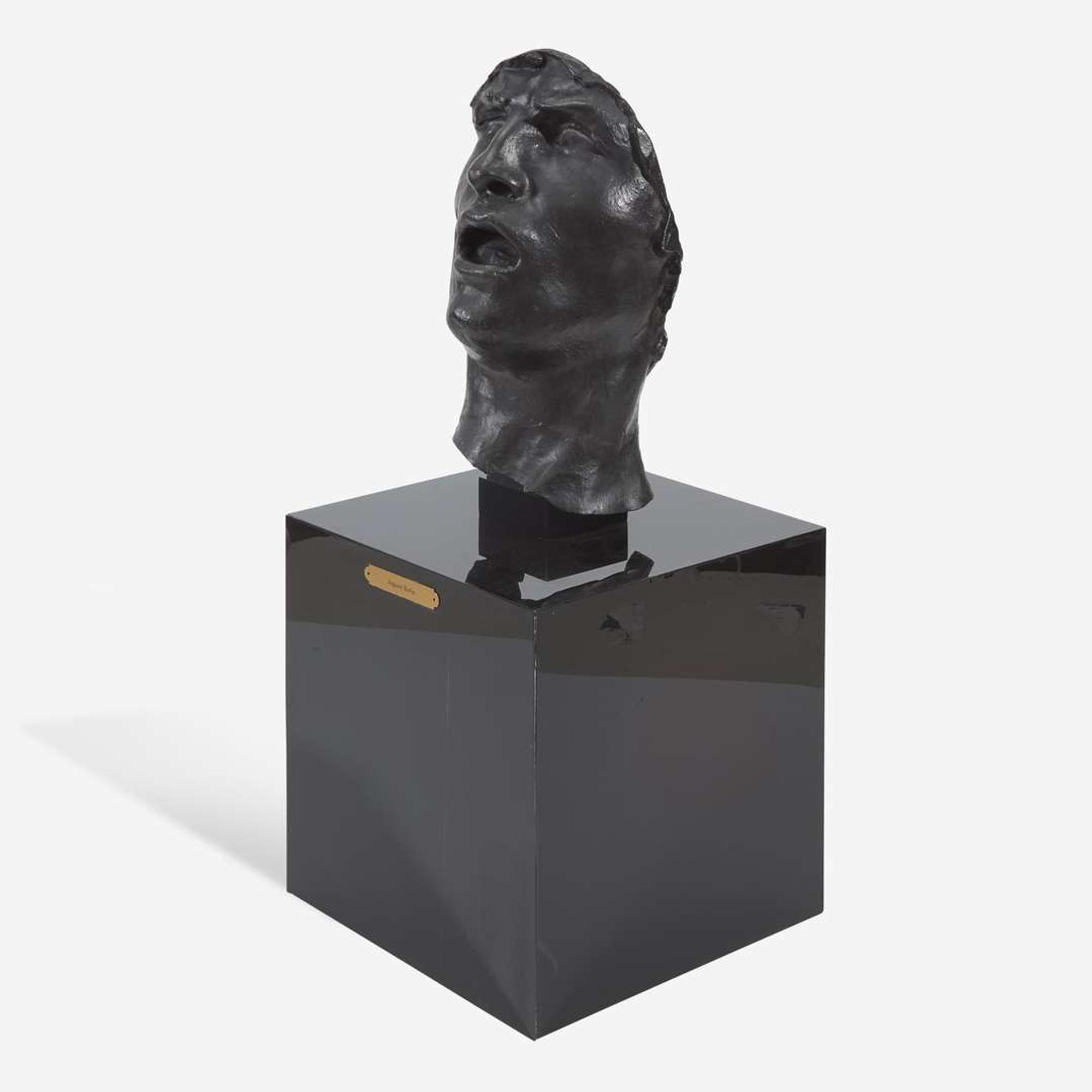 After Auguste Rodin (French, 1840-1917) Mask of Sorrow