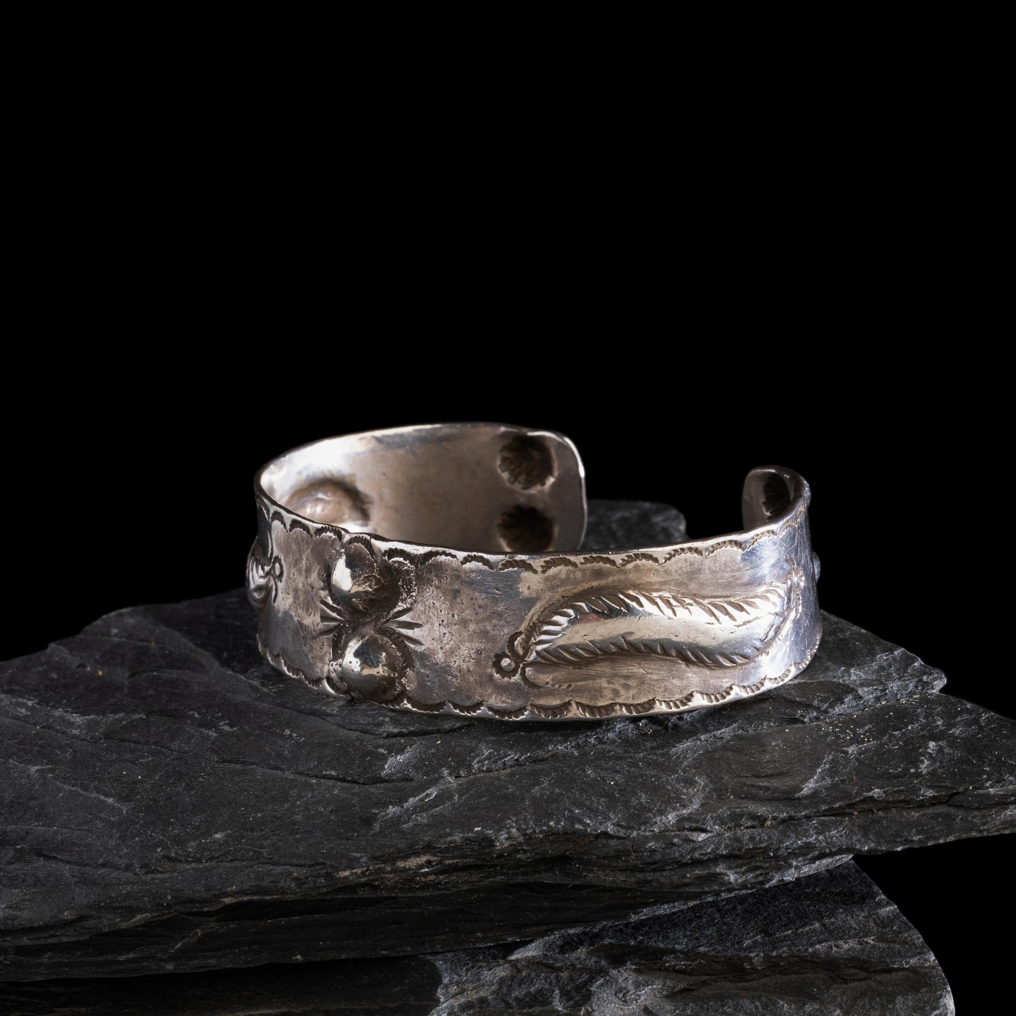 Early Navajo Ingot Cuff Bracelet