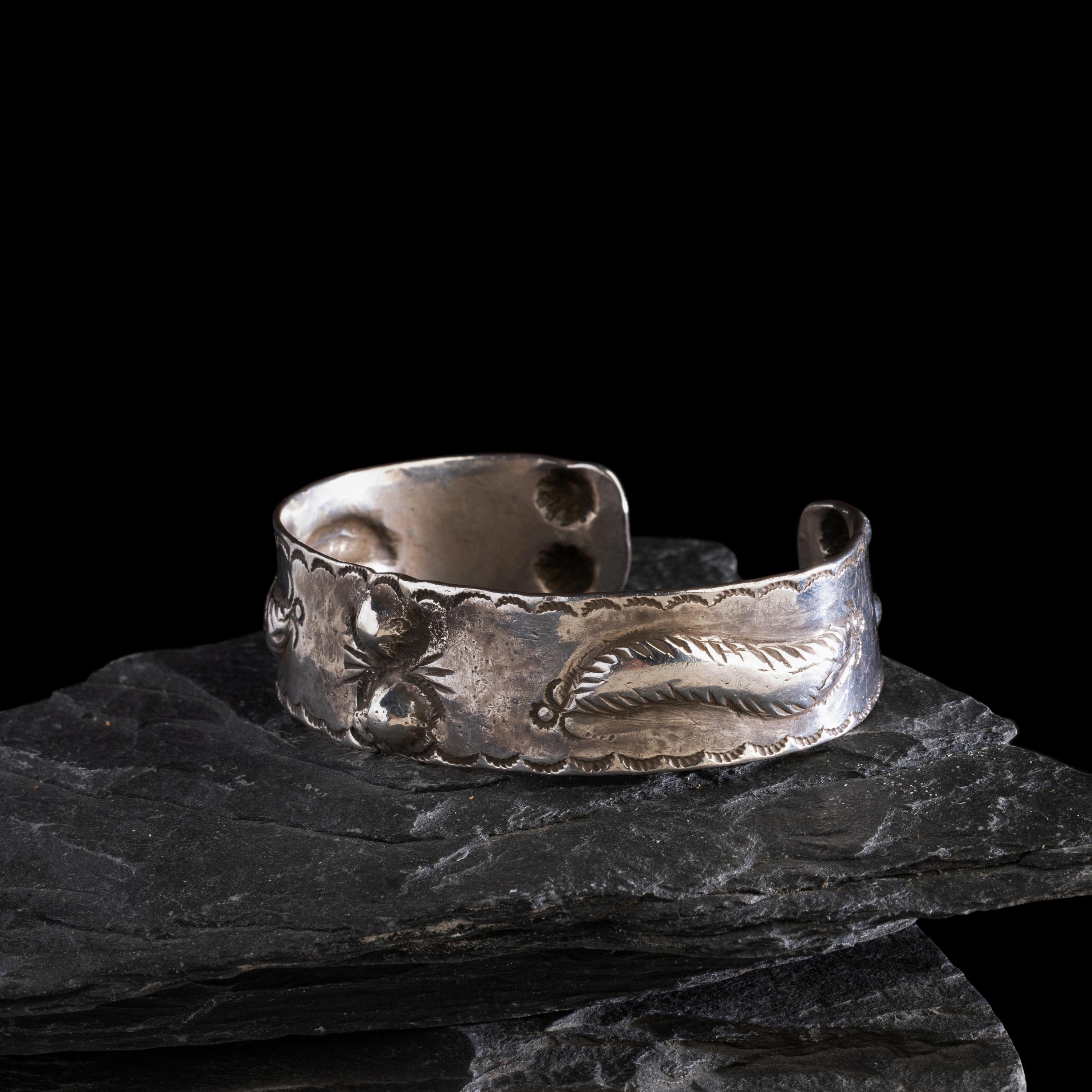 Early Navajo Ingot Cuff Bracelet