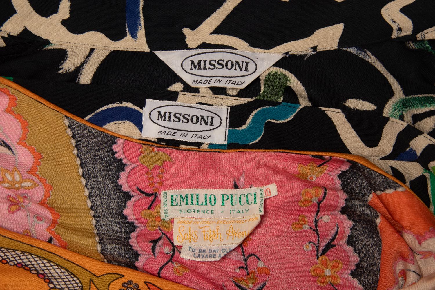 Missoni Ensemble and Emilio Pucci Top