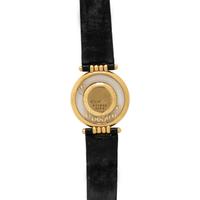 CHOPARD, YELLOW GOLD AND DIAMOND 'HAPPY DIAMONDS' WATCH