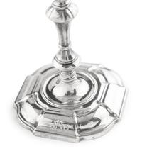 A George II Silver Taperstick