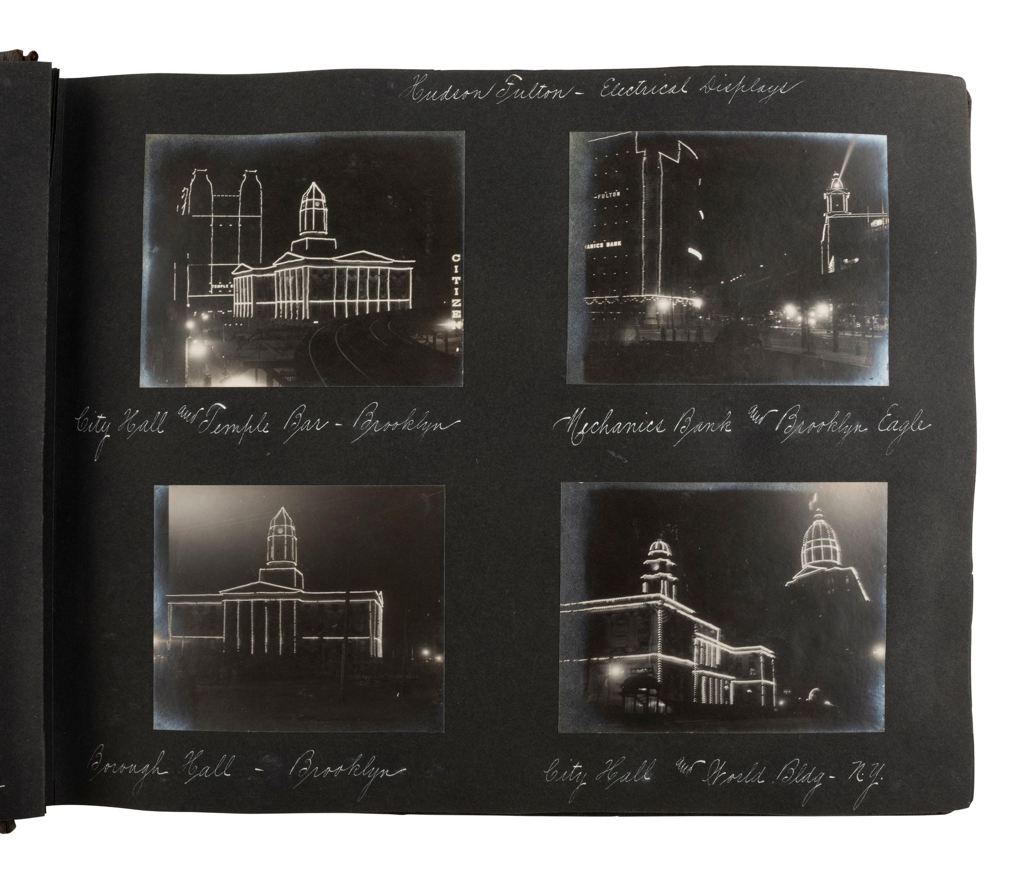 [PHOTO.] Album feat. images of Hudson Fulton Celebration, plains, auto races, and Black subjects.