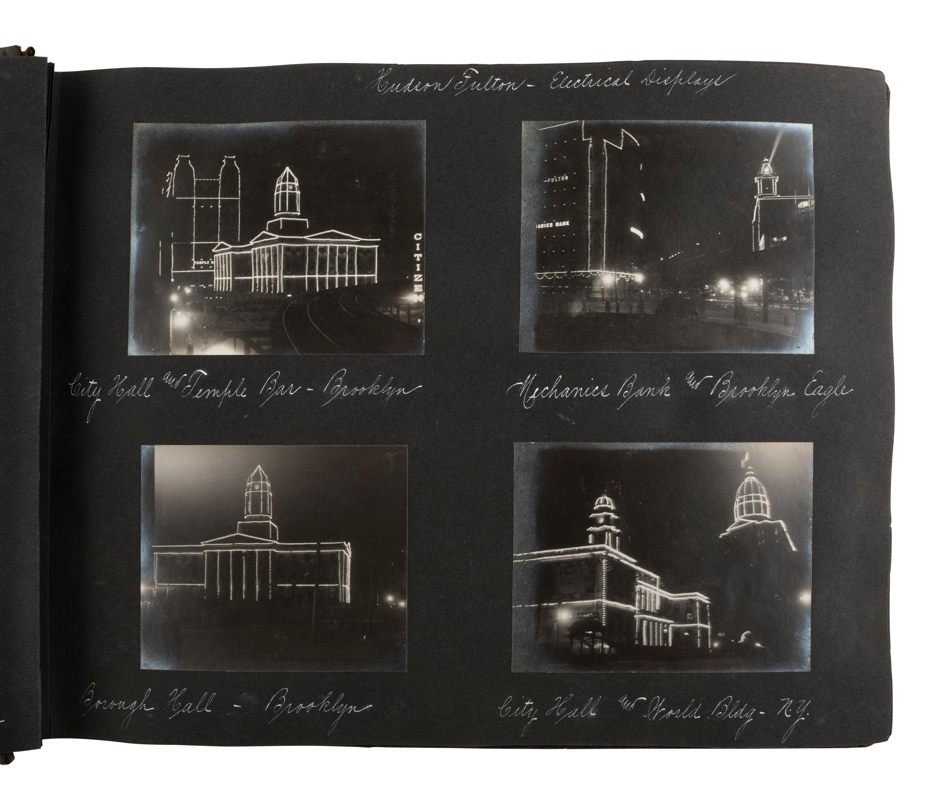 [PHOTO.] Album feat. images of Hudson Fulton Celebration, plains, auto races, and Black subjects.