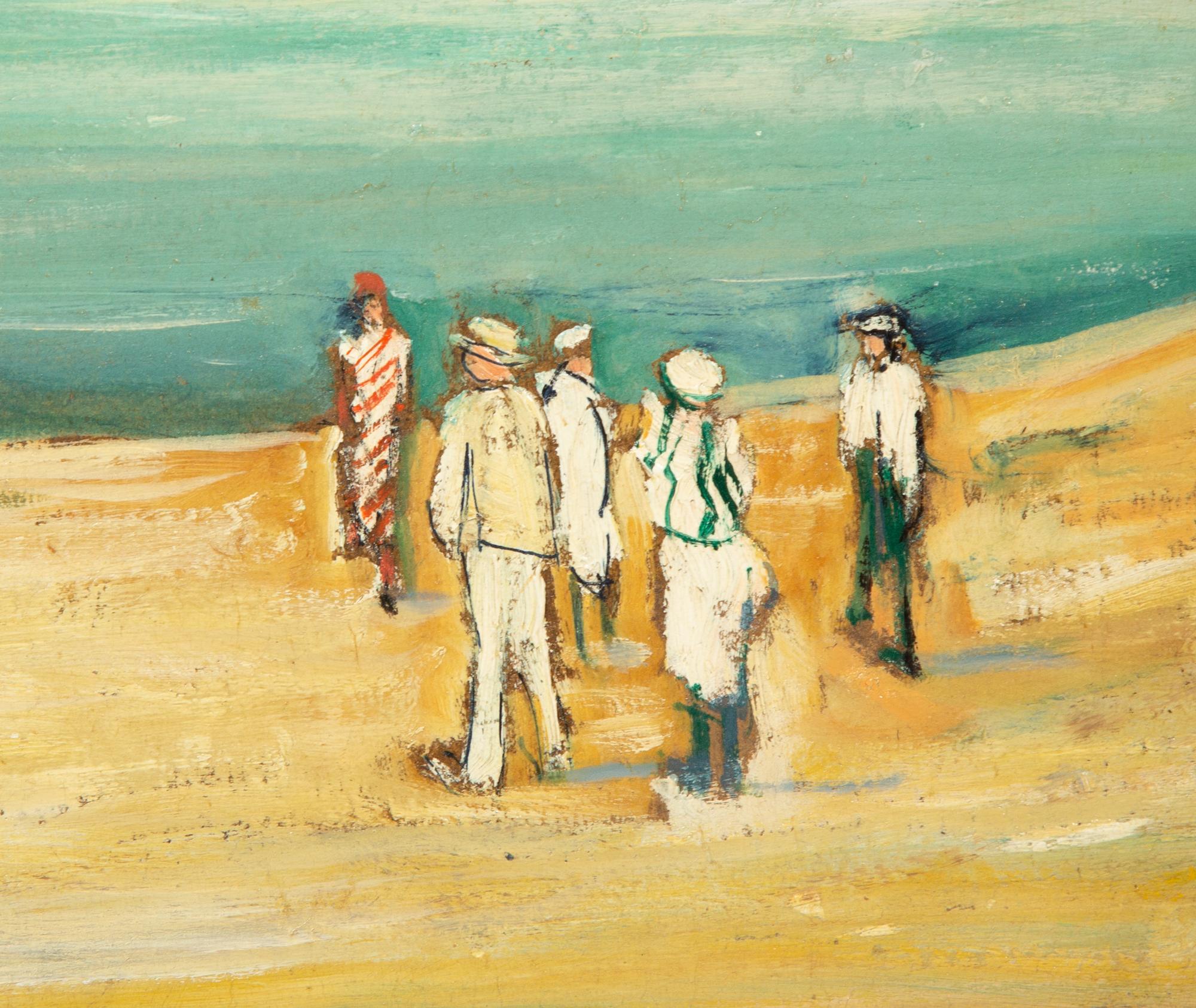 Plage aux environs de Dieppe, 1920