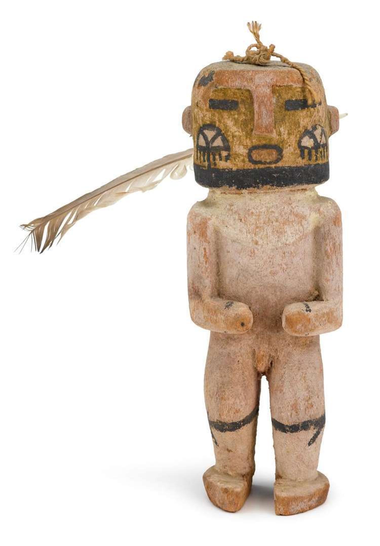 Carved and painted Hopi kachina doll 19th century