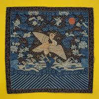 Three Chinese Kesi Rank Badges, 19th Century — 清晚期 緙絲補子三種