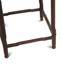 Two Chinese Carved Hardwood Jardiniere Stands
