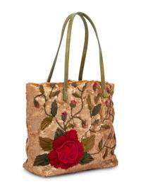 Valentino Embroidered Tote Bag