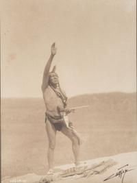 [NATIVE AMERICANS]. CURTIS, Edward (1868-1952), photographer. The Invocation . 1907.