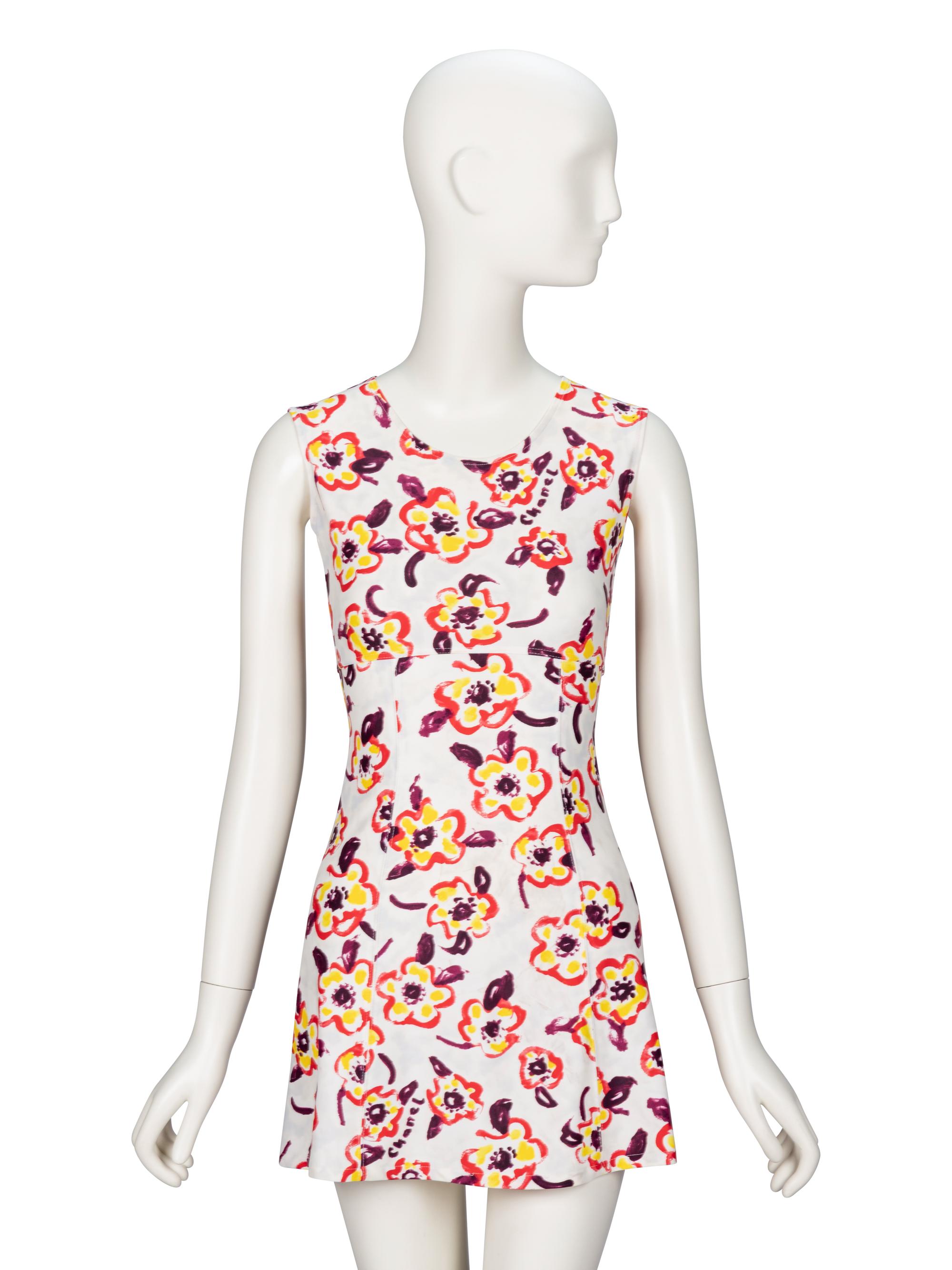 Chanel, Floral-Print Dress