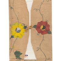 Anishinaabe Painted Faux Parfleche Envelope