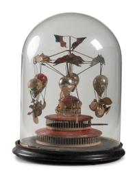 A Tin Airship Carousel Wind-Up Toy