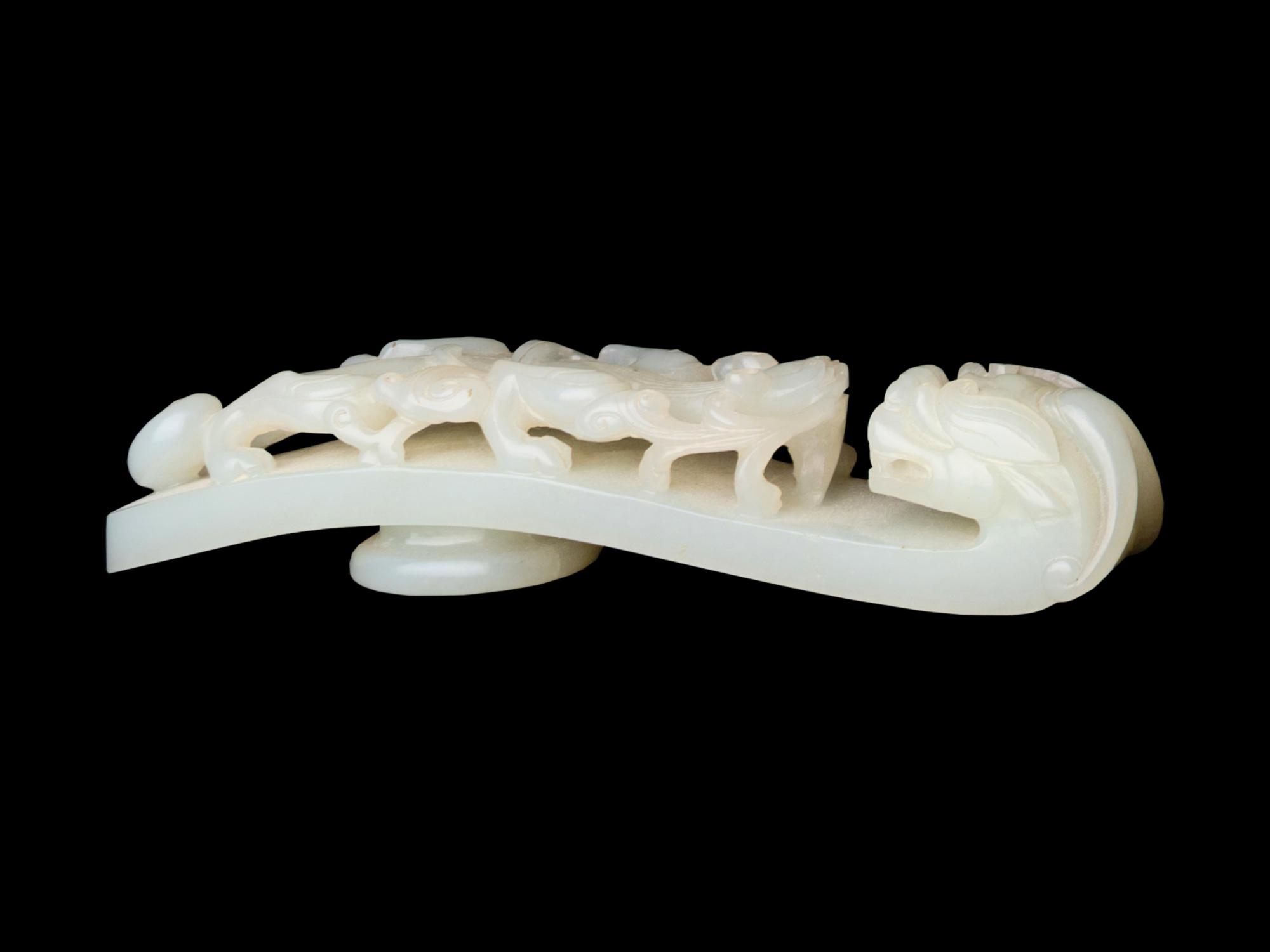 Two White Jade Carvings