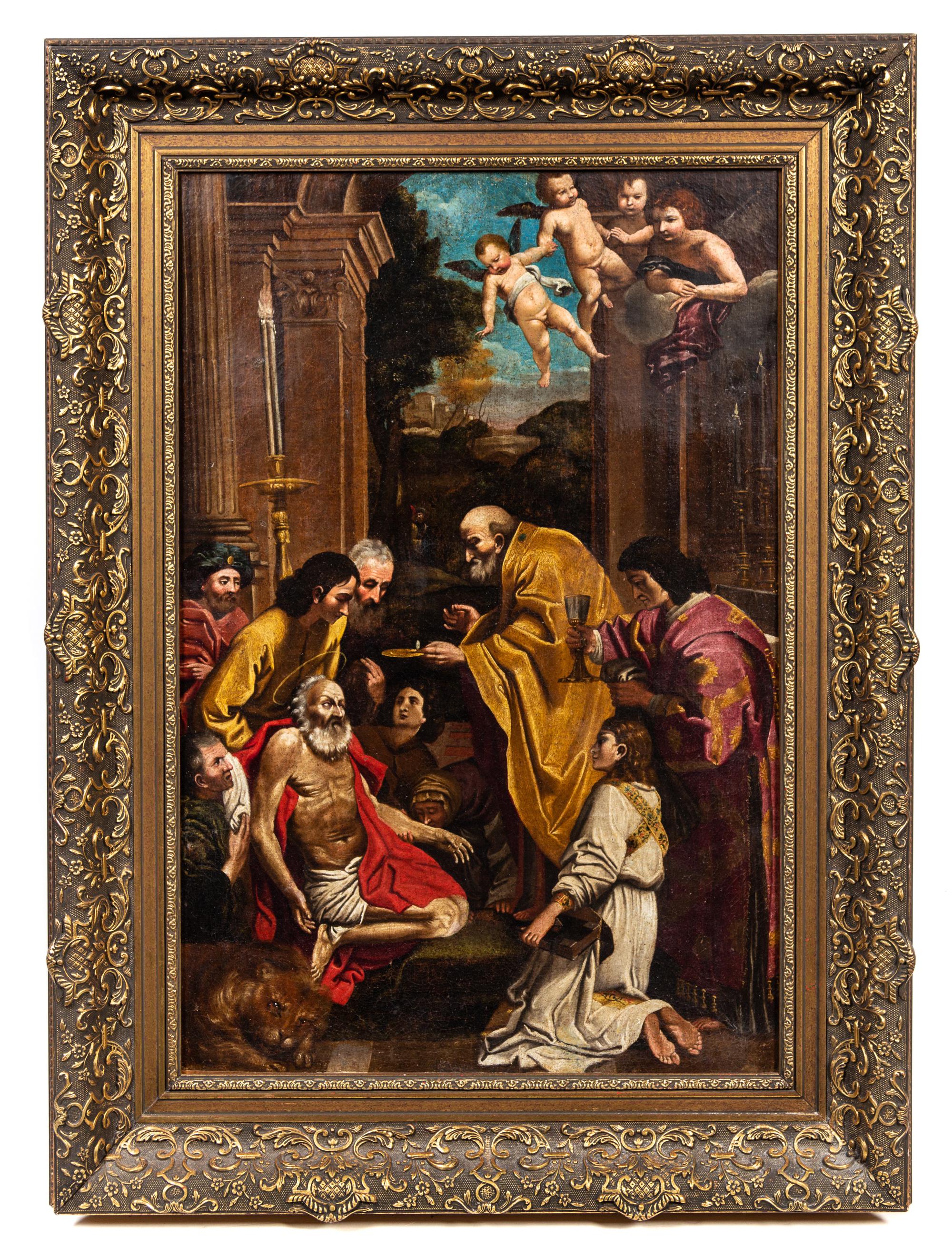 After Domenichino, (19th Century), Last Communion of St. Jerome