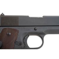 **Mid-1943 Production Remington Rand Model 1911A1 Pistol in Pasteboard Shipping Box with Two Magazines