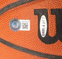 A Michael Jordan Signed Autograph Wilson Basketball (Beckett Authentication Services Letter, Upper Deck Authenticated Hologram).