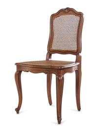A Set of Eight Louis XV Style Mahogany Dining Chairs
