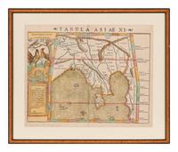 [MAP]. MUNSTER, Sebastian (1488-1552). Tabula Asiae XI . Basle, 1542.