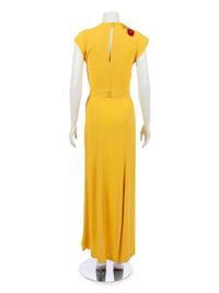 Three Dresses; One Rosenstein, One Yellow Crepe, One Black with Soutache, 1940s