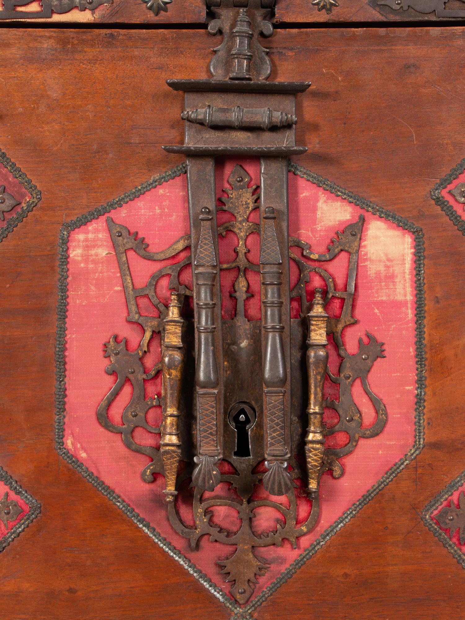 A Spanish Baroque Walnut Vargueño
