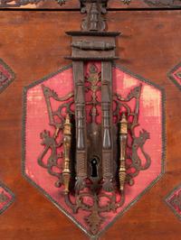 A Spanish Baroque Walnut Vargueño