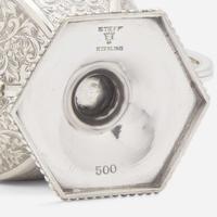 A five-piece sterling silver tea and coffee service The Stieff Co., Baltimore, MD, early 20th century